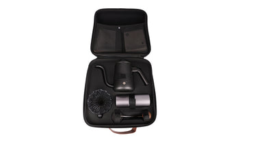 Black Portable espresso coffee maker bag kit