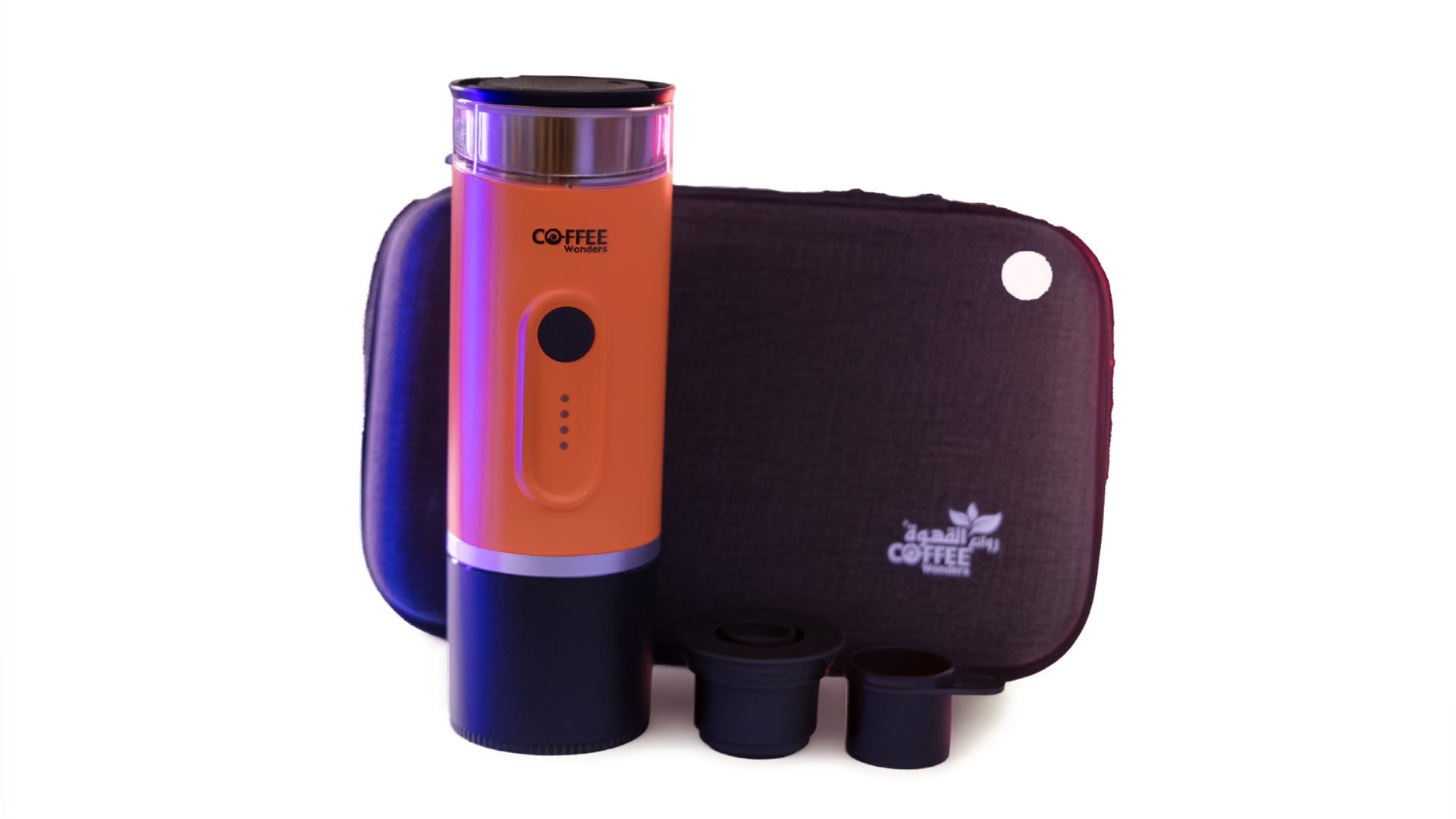konmo explorer08h + (travel box - شنطة - Coffee Wonders