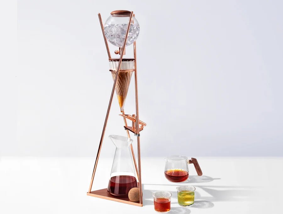 ZH Dingyuan MAX Ice Drip Coffee Maker-1200ml-Rose Golde - Coffee Wonders