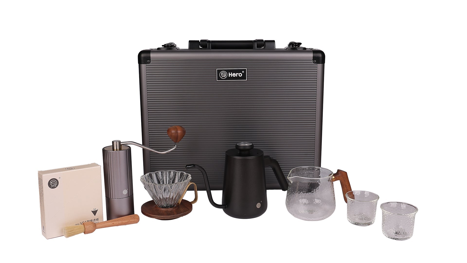 ZH Z3pro Deluxe Travel Suitcase -Black - Coffee Wonders